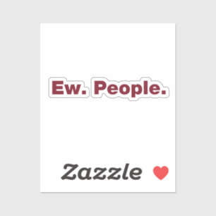 Sticker Hein. Les gens.