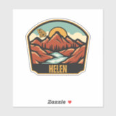 Sticker Hélène, Géorgie (Feuille)