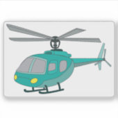 Sticker Hélicoptère (Devant)