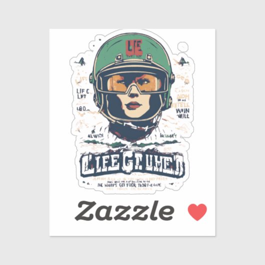 STICKER HELMETT (Feuille)