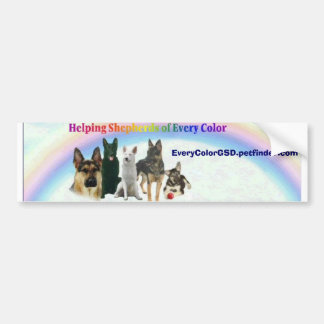 Sticker Helping Shepherds of Every Color...