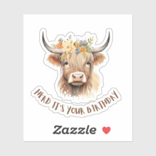 Sticker Herd c'est ton anniversaire