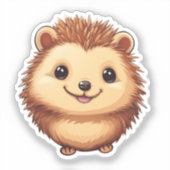 Sticker Hérisson de dessin (Recto)