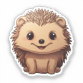 Sticker Hérisson de dessin (Recto)