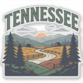 Sticker Héritage du Tennessee (Devant)