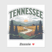 Sticker Héritage du Tennessee (Feuille)