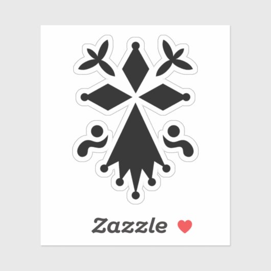 Sticker Hermine de Bretagne (Feuille)