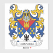 Sticker Hernandez Family Crest (Feuille)