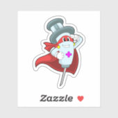 Sticker Hero as Nurse (Feuille)