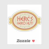 Sticker Héro Hut Hut (Feuille)