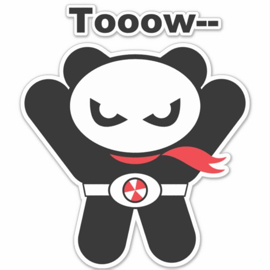 Sticker héropandre (Devant)