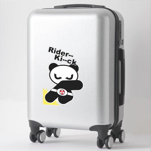 Sticker héropandre (Sur valise)