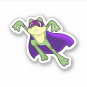 Sticker Héros de grenouille (Devant)