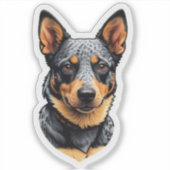 Sticker Heure bleue (Devant)