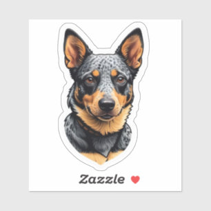 Sticker Heure bleue