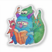 Sticker Heure de l'écriture (Devant)