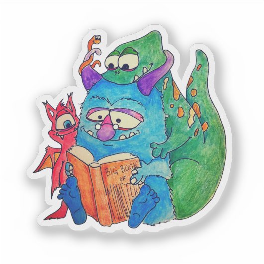 Sticker Heure de l'écriture (Devant)