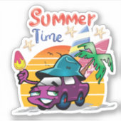 Sticker Heure d'été (Devant)