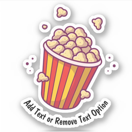 Sticker Heure du film Popcorn (Devant)