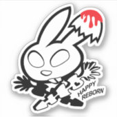 Sticker Heureux Bunny renaît (Devant)