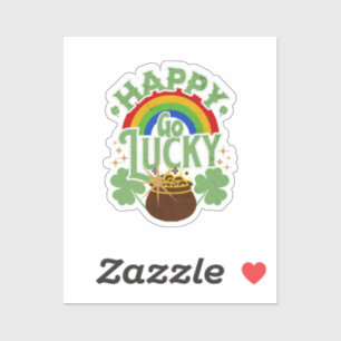 Sticker Heureux Chanceux