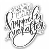 Sticker Heureux toujours après (Devant)