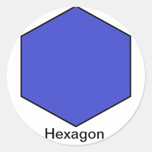 Sticker Hexagon