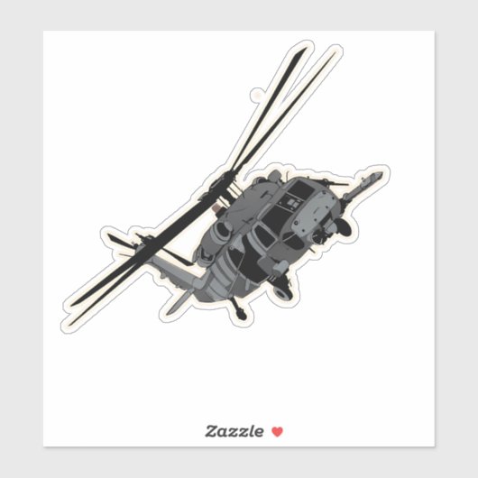 Sticker HH-60 Pave Hawk, hélicoptère (Feuille)