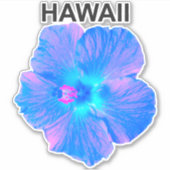 Sticker Hibiscus d'Hawaï (Devant)