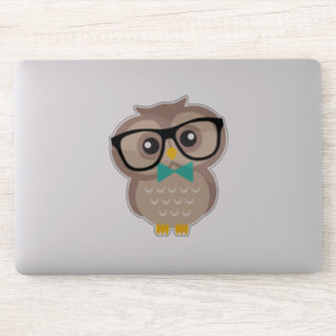 Sticker Hibou adorable de hippie