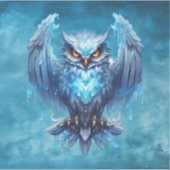 Sticker Hibou d'esprit gelé (Devant)