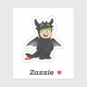 Sticker Hiccup et édentés en un