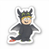 Sticker Hiccup et édentés en un (Devant)