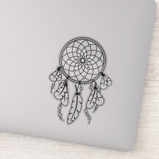 Sticker Hiérarchie Tribal Boho Dreamcatcher (Détail)