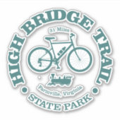 Sticker High Bridge Trail (cyclisme) (Devant)