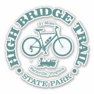 Sticker High Bridge Trail (cyclisme)