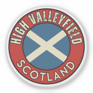 Sticker High Valleyfield, Écosse