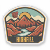 Sticker Highfill, Arkansas (Devant)