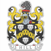Sticker Hill Family Crest (Devant)
