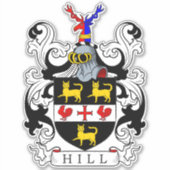 Sticker Hill Family Crest (Devant)