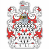 Sticker Hill Family Crest (Devant)