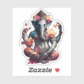 Sticker hindou Ganesh (Feuille)