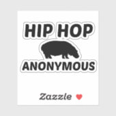 STICKER HIP HOP ANONYMOUS (Feuille)