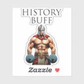 Sticker Histoire Buff Roman Centurion (Feuille)