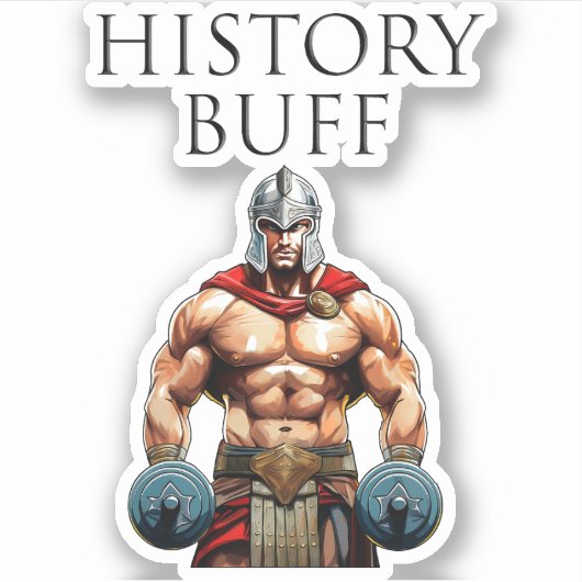 Sticker Histoire Buff Roman Centurion (Devant)