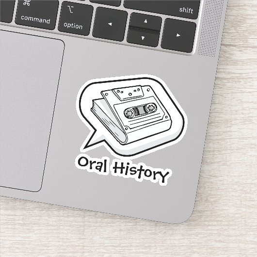 Sticker Histoire orale (Détail)