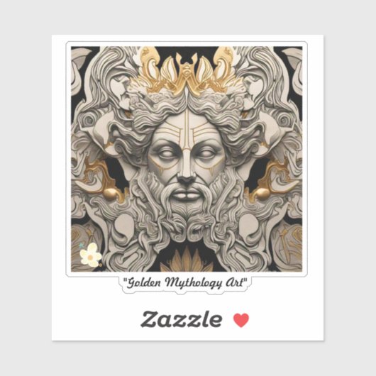 Sticker "Histoires d'or anciennes" (Feuille)