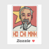 Sticker Ho Chi Minh (Feuille)