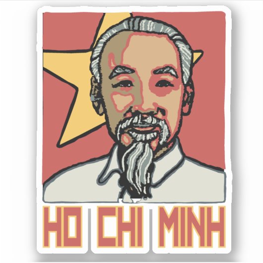 Sticker Ho Chi Minh (Devant)