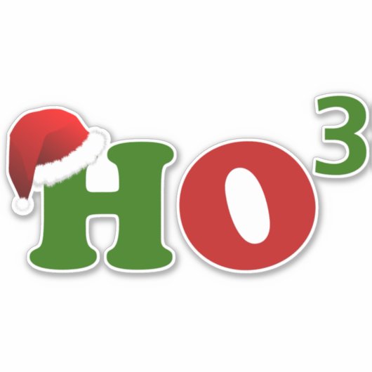 Sticker Ho Ho Ho Ho3 (Devant)